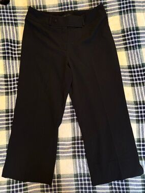 Business Casual Black Cropped or Short Dress Pants